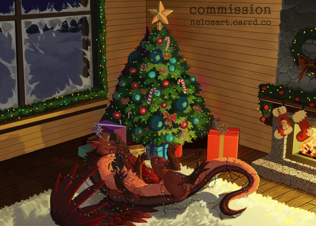 The snake under the middle rock